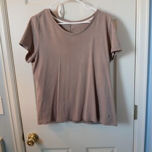 Women's Dusty Rose Short Sleeve Tee